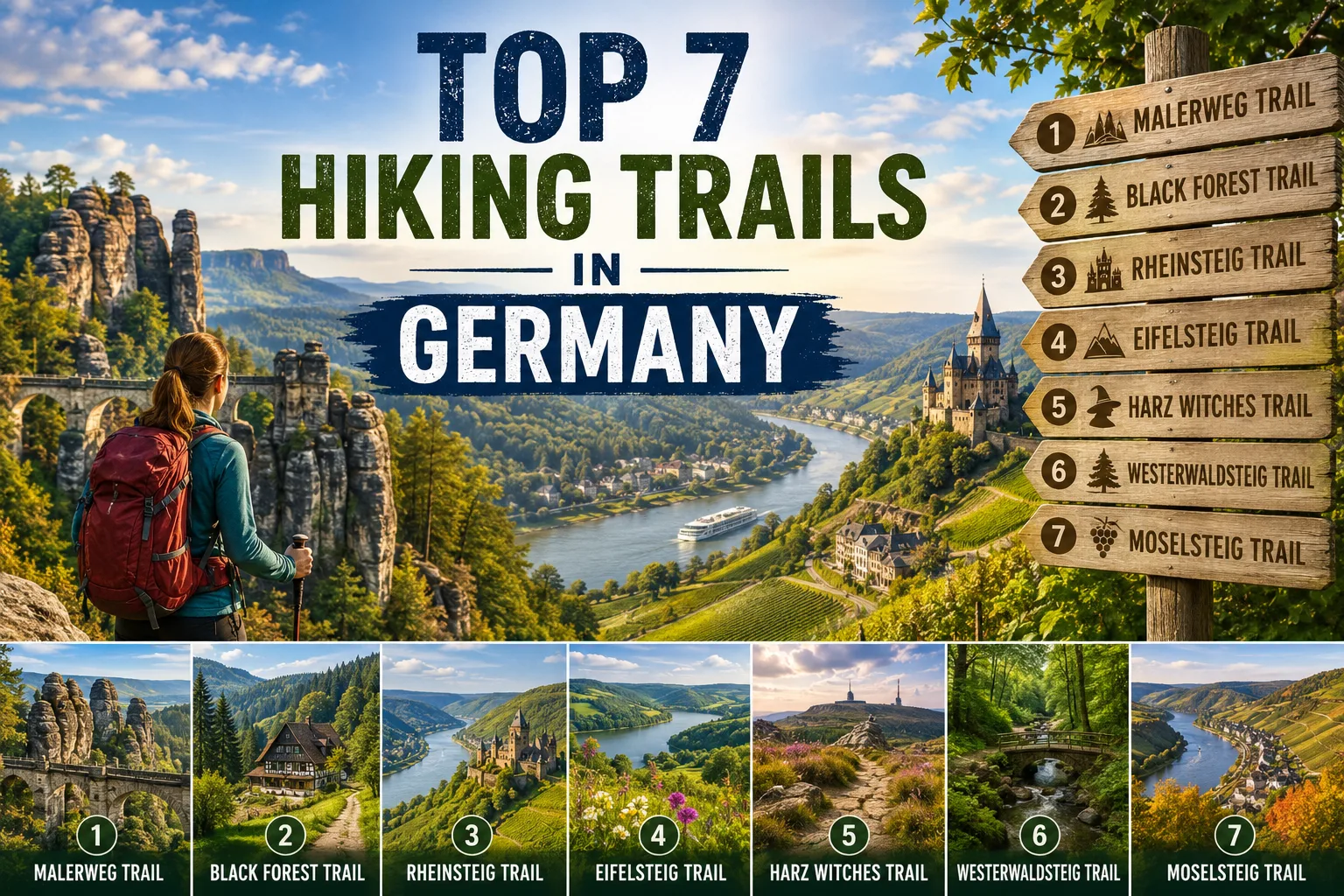 Top 7 Hiking Trails in Germany